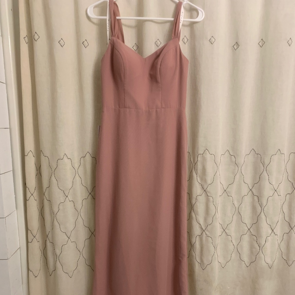 Azazie Dusty Rose dress